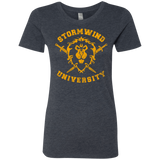 T-Shirts Vintage Navy / Small Stormwind University Women's Triblend T-Shirt