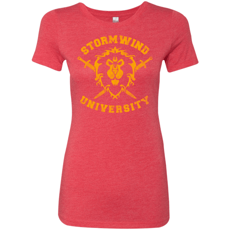 T-Shirts Vintage Red / Small Stormwind University Women's Triblend T-Shirt