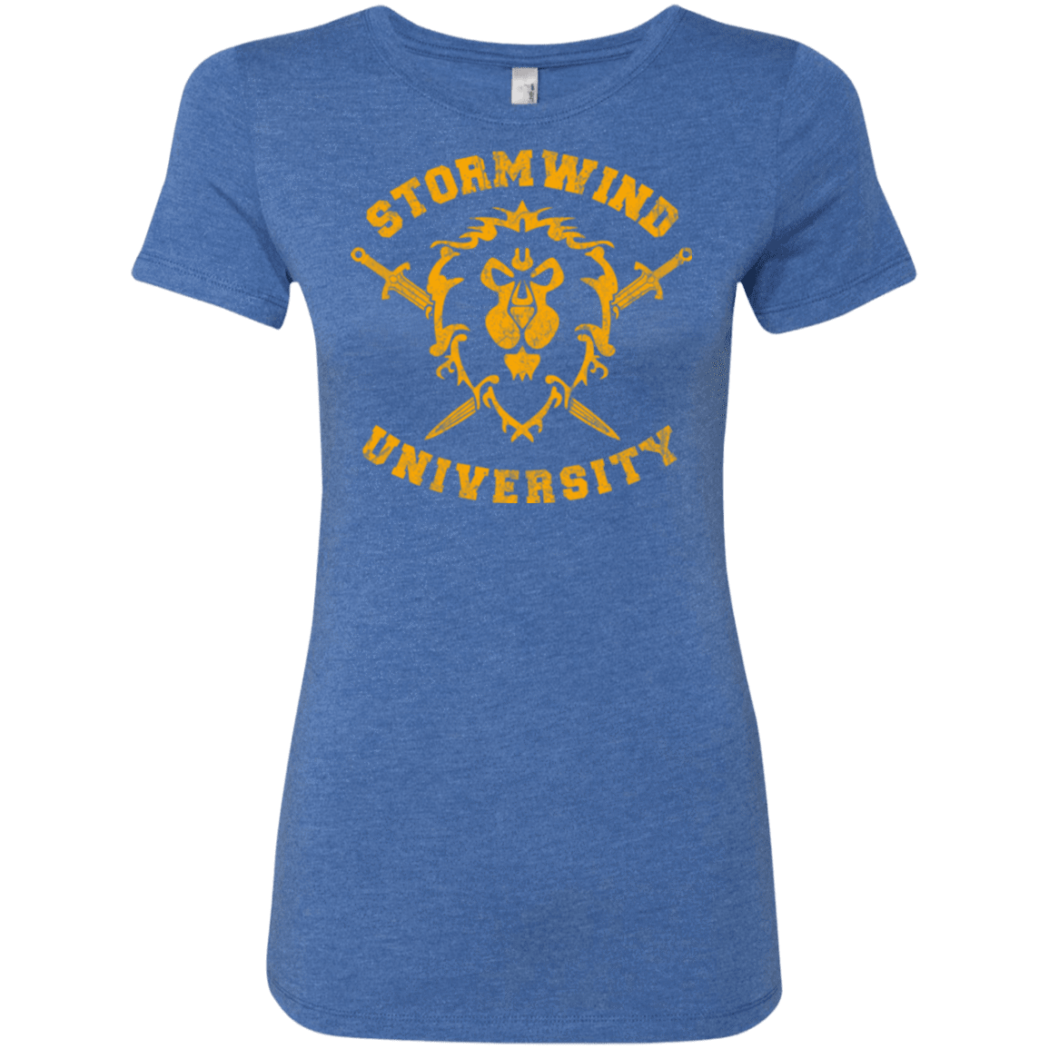 T-Shirts Vintage Royal / Small Stormwind University Women's Triblend T-Shirt