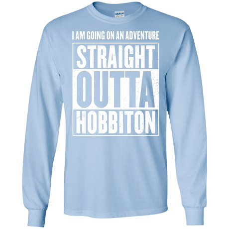 Straight Outta Hobbiton Men's Long Sleeve T-Shirt
