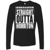 Straight Outta Hobbiton Men's Premium Long Sleeve