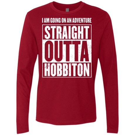 Straight Outta Hobbiton Men's Premium Long Sleeve