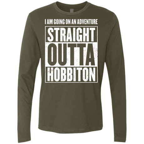 Straight Outta Hobbiton Men's Premium Long Sleeve