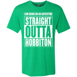 T-Shirts Envy / S Straight Outta Hobbiton Men's Triblend T-Shirt