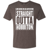 T-Shirts Macchiato / S Straight Outta Hobbiton Men's Triblend T-Shirt