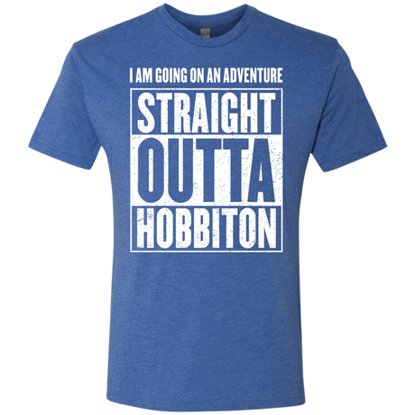 T-Shirts Vintage Royal / S Straight Outta Hobbiton Men's Triblend T-Shirt