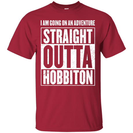 T-Shirts Cardinal / S Straight Outta Hobbiton T-Shirt