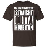 T-Shirts Dark Chocolate / S Straight Outta Hobbiton T-Shirt