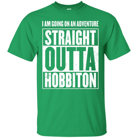 T-Shirts Irish Green / S Straight Outta Hobbiton T-Shirt