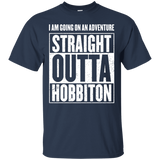 T-Shirts Navy / S Straight Outta Hobbiton T-Shirt