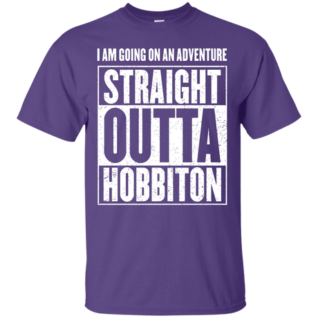 T-Shirts Purple / S Straight Outta Hobbiton T-Shirt