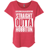 Straight Outta Hobbiton Triblend Dolman Sleeve