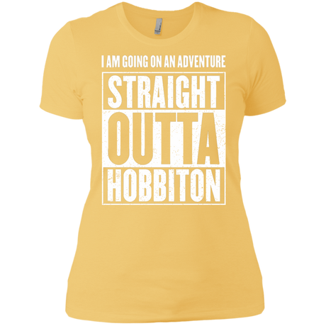 T-Shirts Banana Cream/ / X-Small Straight Outta Hobbiton Women's Premium T-Shirt