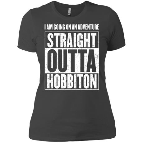 T-Shirts Heavy Metal / X-Small Straight Outta Hobbiton Women's Premium T-Shirt