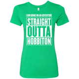 T-Shirts Envy / S Straight Outta Hobbiton Women's Triblend T-Shirt