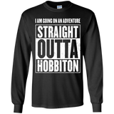 Straight Outta Hobbiton Youth Long Sleeve T-Shirt
