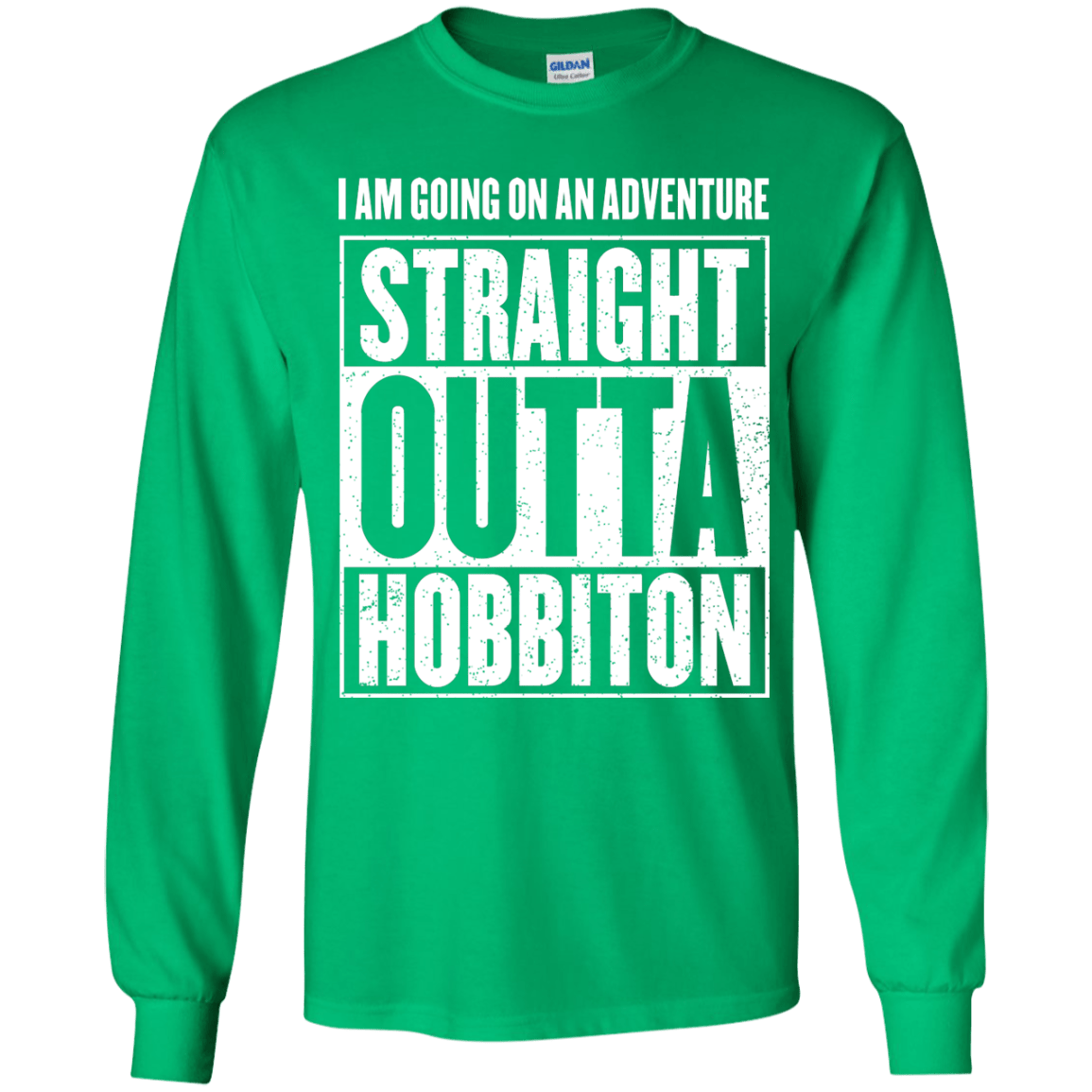 Straight Outta Hobbiton Youth Long Sleeve T-Shirt