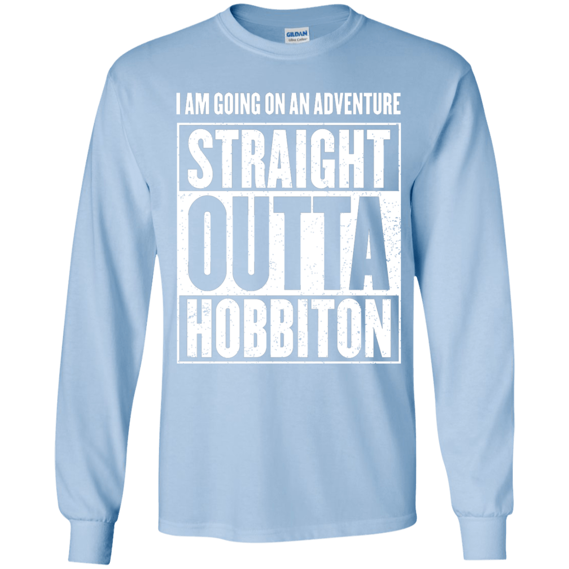 Straight Outta Hobbiton Youth Long Sleeve T-Shirt