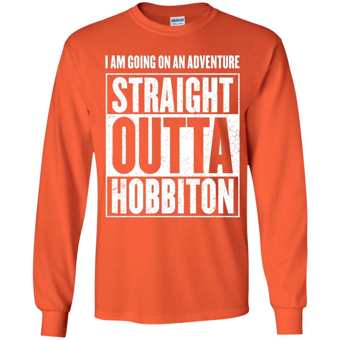 Straight Outta Hobbiton Youth Long Sleeve T-Shirt