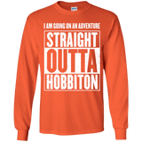 Straight Outta Hobbiton Youth Long Sleeve T-Shirt