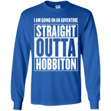 Straight Outta Hobbiton Youth Long Sleeve T-Shirt