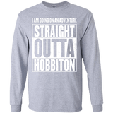 Straight Outta Hobbiton Youth Long Sleeve T-Shirt