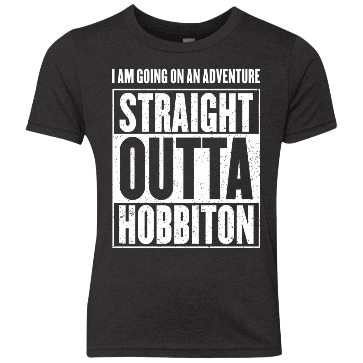Straight Outta Hobbiton Youth Triblend T-Shirt