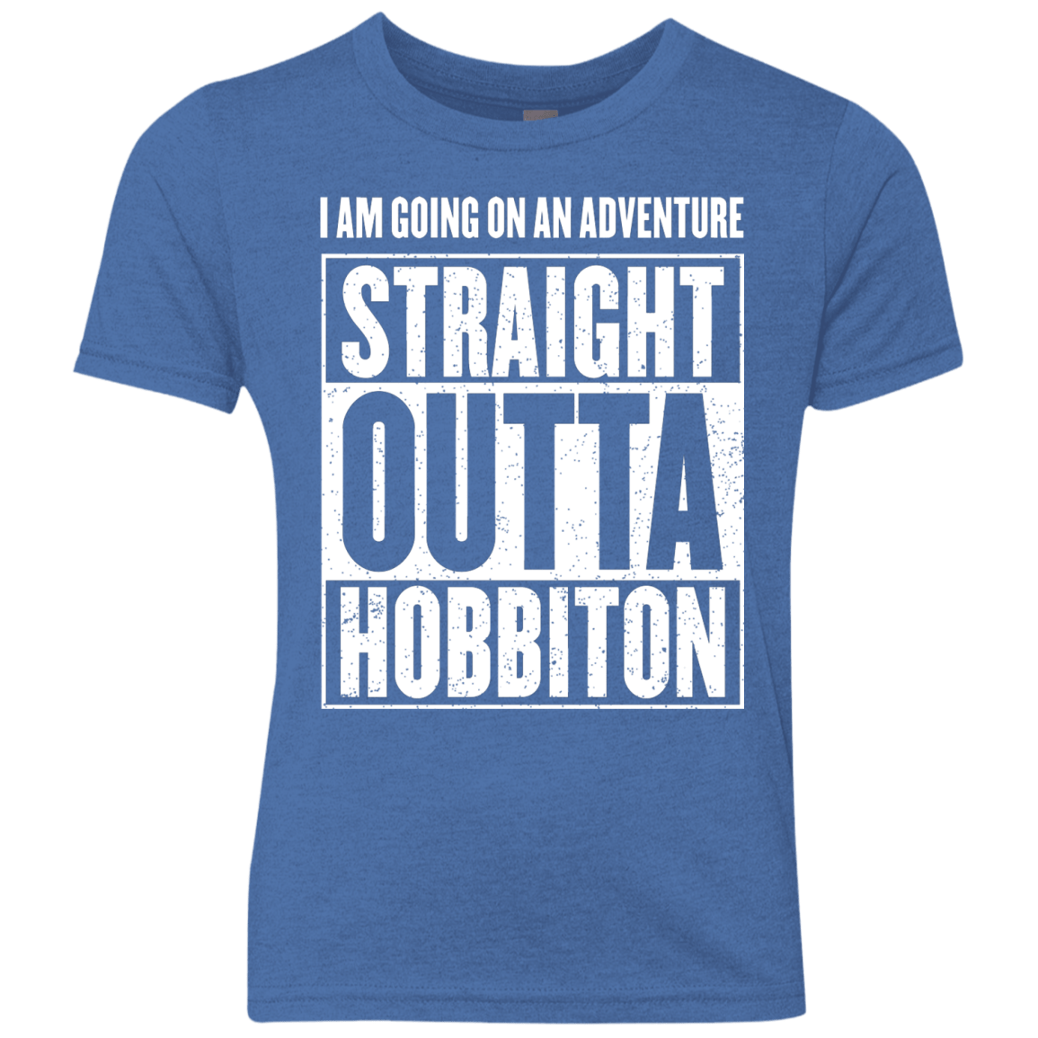 Straight Outta Hobbiton Youth Triblend T-Shirt