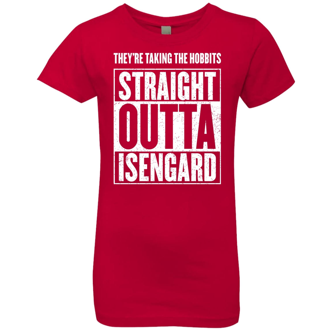 Straight Outta Isengard Girls Premium T-Shirt