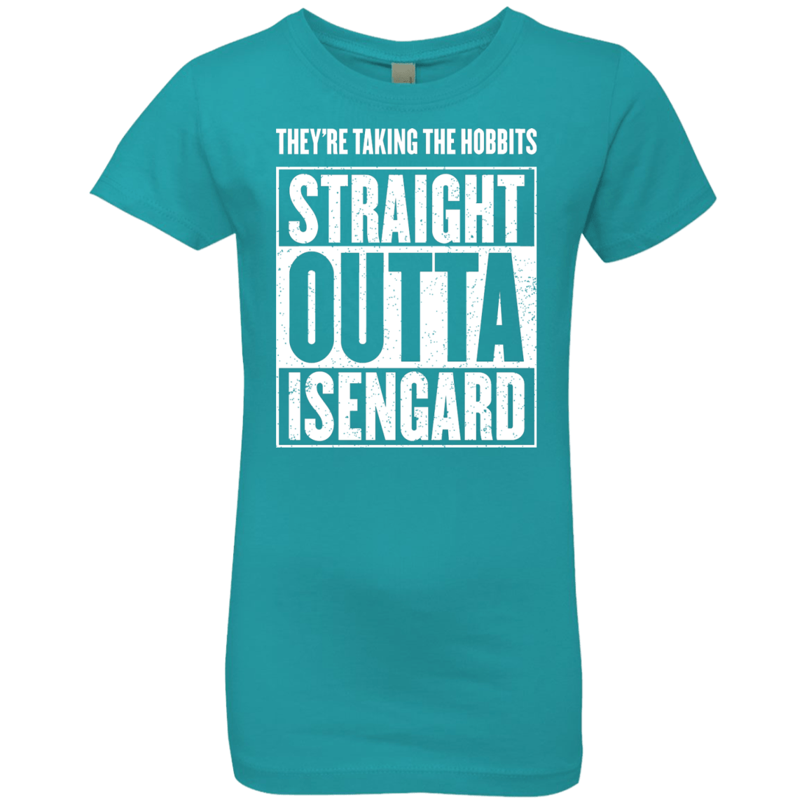 Straight Outta Isengard Girls Premium T-Shirt