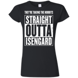 T-Shirts Black / S Straight Outta Isengard Junior Slimmer-Fit T-Shirt