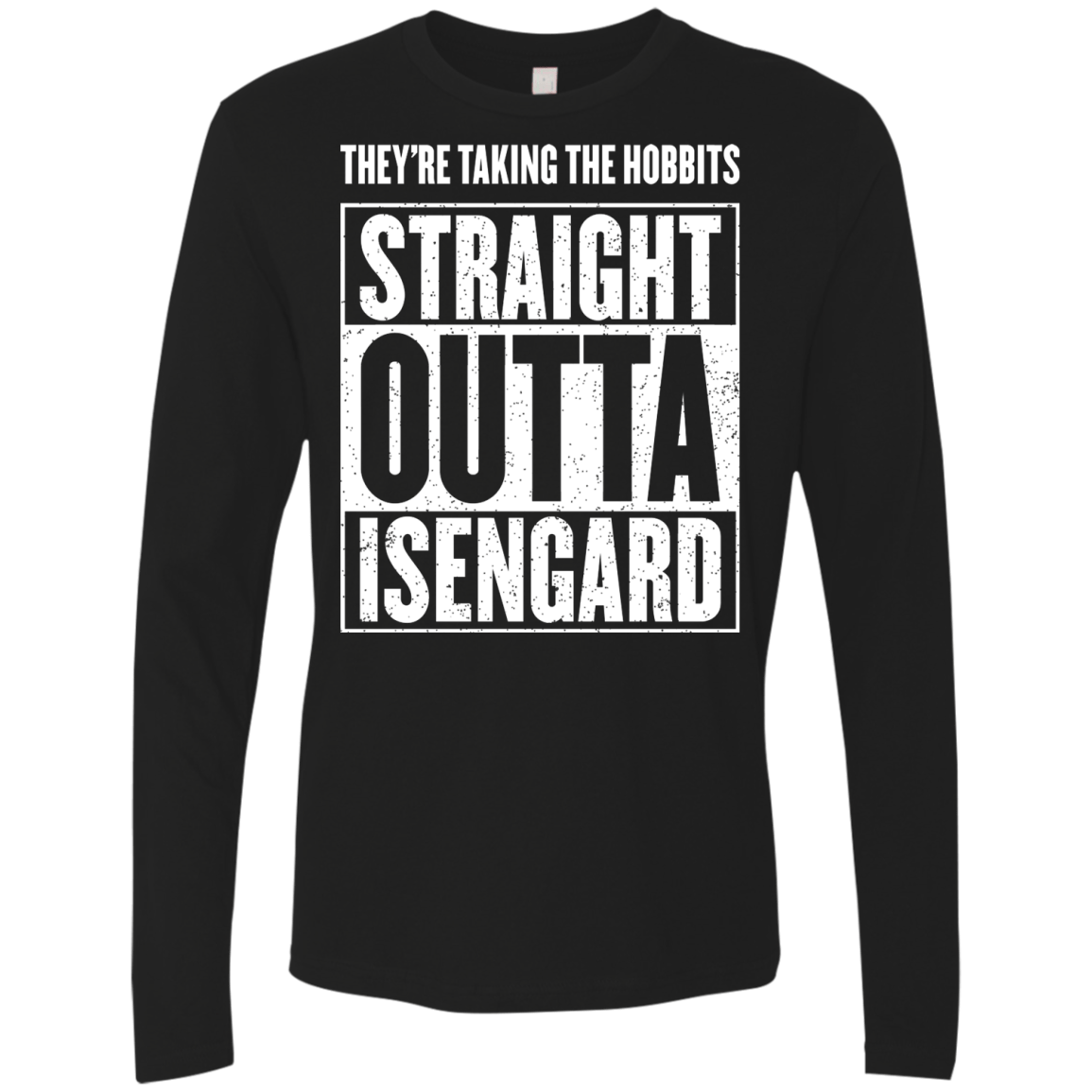 Straight Outta Isengard Men's Premium Long Sleeve