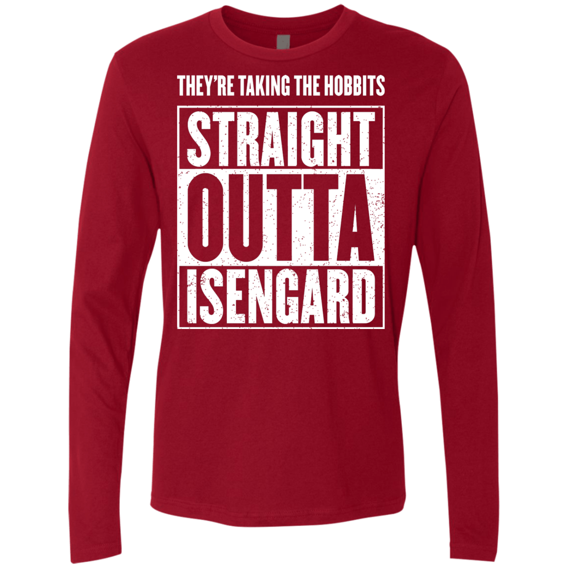 Straight Outta Isengard Men's Premium Long Sleeve