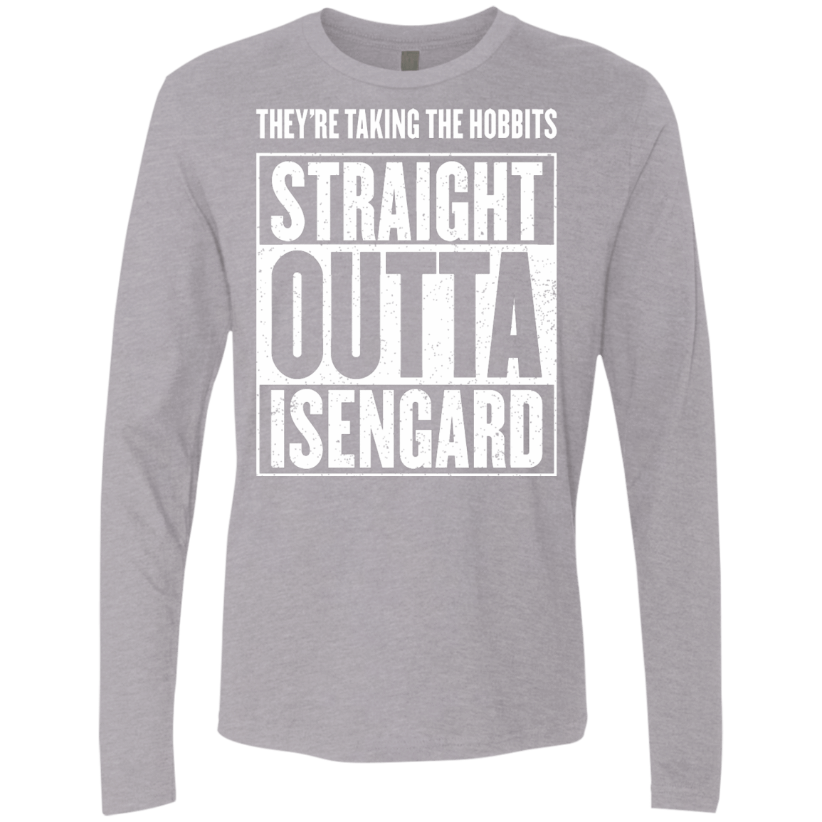 Straight Outta Isengard Men's Premium Long Sleeve