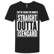 T-Shirts Black / X-Small Straight Outta Isengard Men's Premium V-Neck