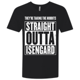 T-Shirts Black / X-Small Straight Outta Isengard Men's Premium V-Neck