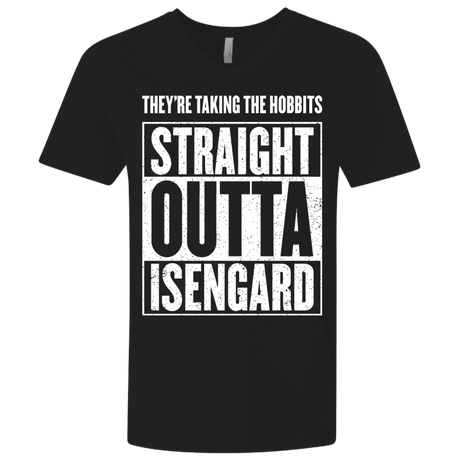 T-Shirts Black / X-Small Straight Outta Isengard Men's Premium V-Neck