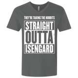 T-Shirts Heavy Metal / X-Small Straight Outta Isengard Men's Premium V-Neck