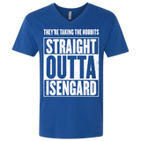 T-Shirts Royal / X-Small Straight Outta Isengard Men's Premium V-Neck