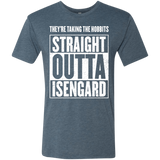 T-Shirts Indigo / S Straight Outta Isengard Men's Triblend T-Shirt