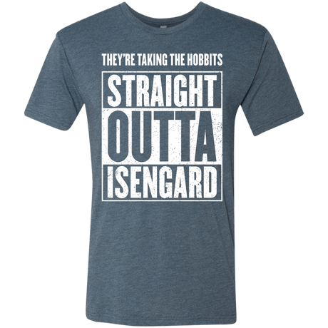 T-Shirts Indigo / S Straight Outta Isengard Men's Triblend T-Shirt