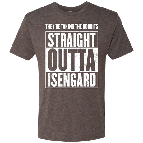 T-Shirts Macchiato / S Straight Outta Isengard Men's Triblend T-Shirt