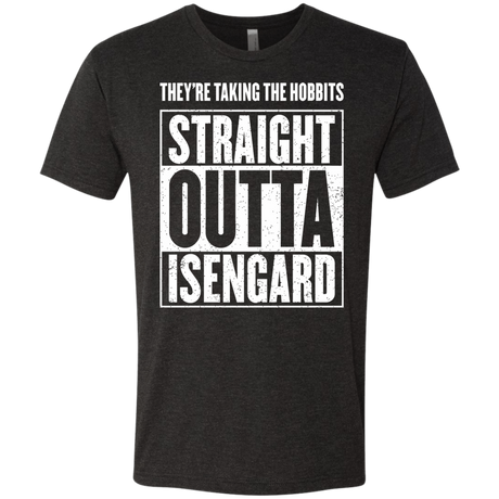 T-Shirts Vintage Black / S Straight Outta Isengard Men's Triblend T-Shirt
