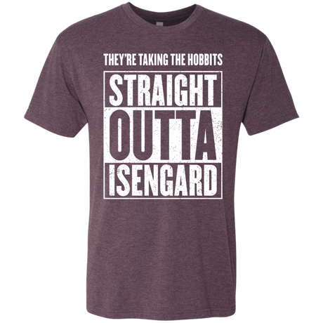 T-Shirts Vintage Purple / S Straight Outta Isengard Men's Triblend T-Shirt