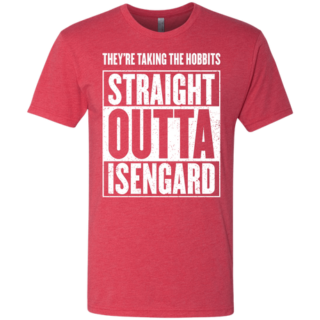 T-Shirts Vintage Red / S Straight Outta Isengard Men's Triblend T-Shirt
