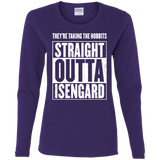 T-Shirts Purple / S Straight Outta Isengard Women's Long Sleeve T-Shirt