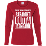 T-Shirts Red / S Straight Outta Isengard Women's Long Sleeve T-Shirt