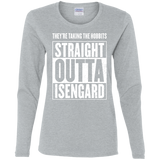 T-Shirts Sport Grey / S Straight Outta Isengard Women's Long Sleeve T-Shirt