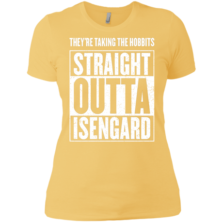 T-Shirts Banana Cream/ / X-Small Straight Outta Isengard Women's Premium T-Shirt