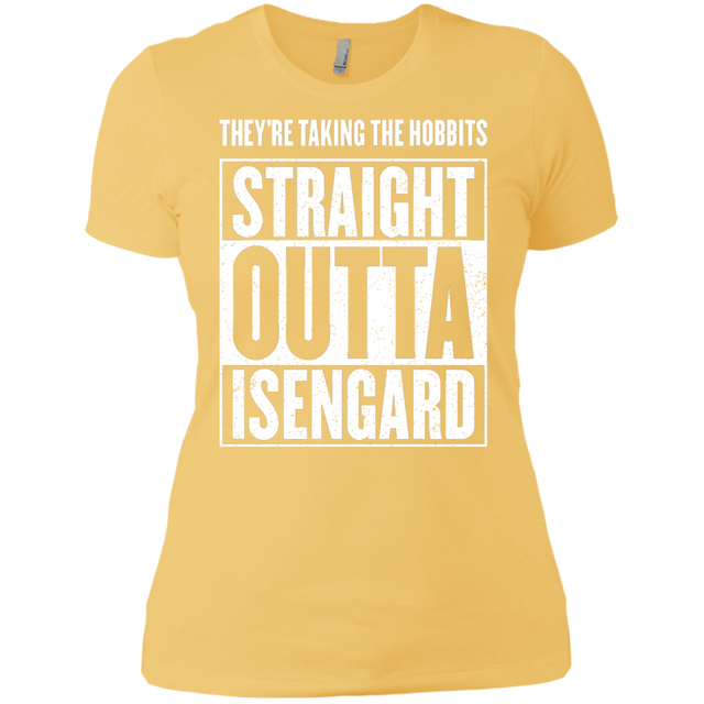 T-Shirts Banana Cream/ / X-Small Straight Outta Isengard Women's Premium T-Shirt